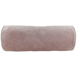 Capa de almofada de veludo de rolo malva 22 x 60 cm