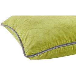 Moss green velvet cushion cover 60 x 60 cm