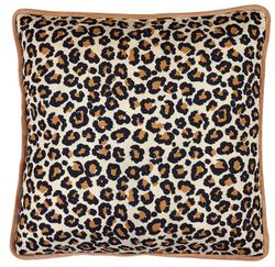 Capa de almofada de veludo e algodão orgânico bronze / cinza 45 x 45 cm