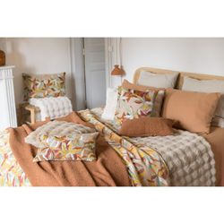 Hemp duvet cover in tan color | kala