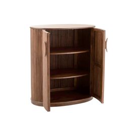 Reyi Cabinet Donkerbruin Mangohout