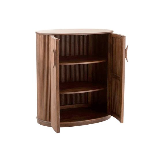Reyi Cabinet Donkerbruin Mangohout