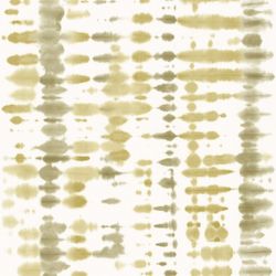 Tapeta GAMAL 2-Ikat żółto-zielona, 1005x53 cm