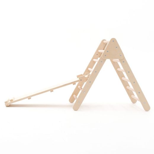 Gimnasio infantil montessori de madera en natural, 66 x 84,5 x 73,2 cm | Climb