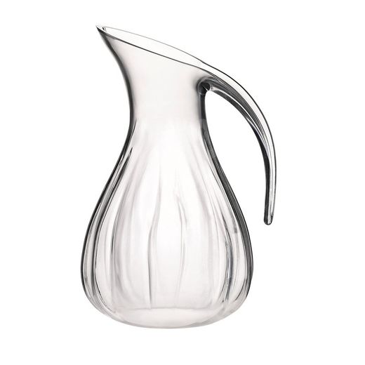 Set di brocche GUZZINI e 6 bicchieri trasparenti, 26,5 / 9,2 cm