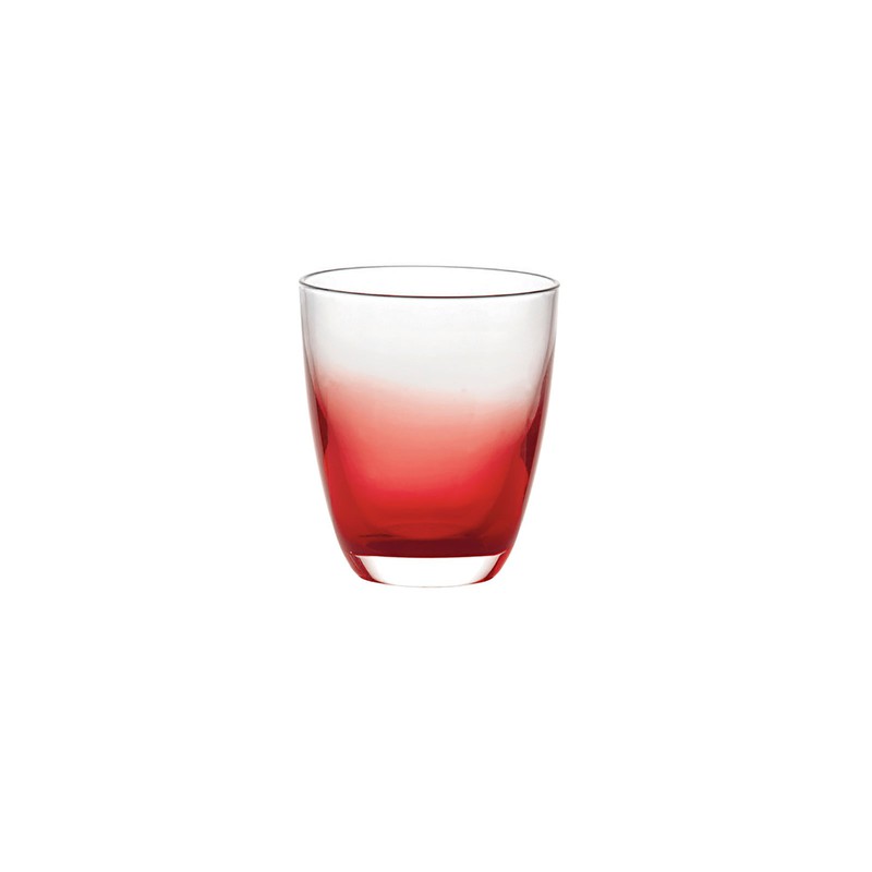 Bicchiere GUZZINI in vetro rosso, Ø28x13,8 cm — Qechic