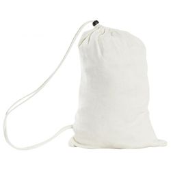 Hamac à franges en coton beige, 200x60x130cm