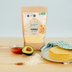 Farine de maïs ECO sans gluten, 500 gr