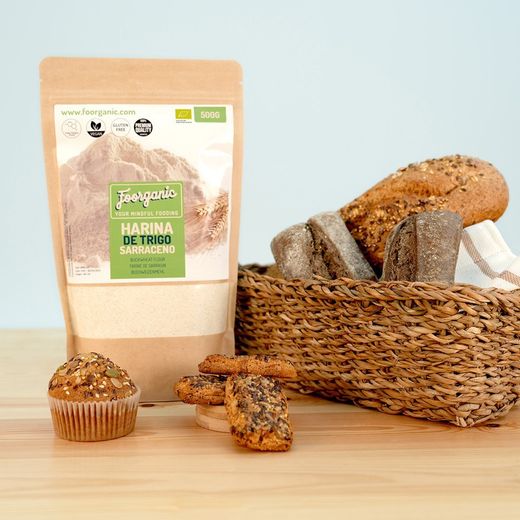 Farine de Sarrasin ECO Sans Gluten, 500 gr