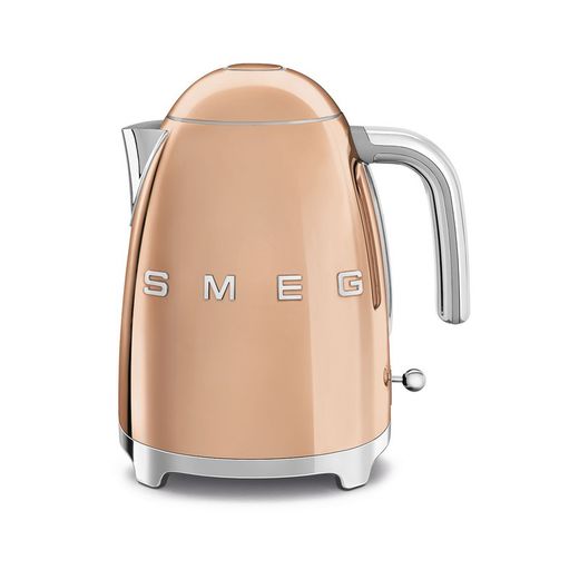 Rose Gold Stainless Steel Kettle, 22.6 x 17.1 x 24.8 cm | 50's Style