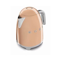 Rose Gold Stainless Steel Kettle, 22.6 x 17.1 x 24.8 cm | 50's Style