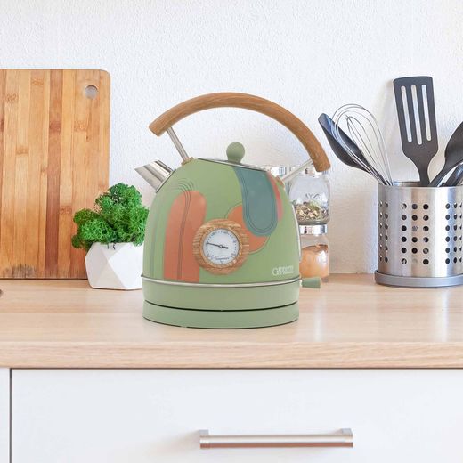 Confezione di elettrodomestici: 1 tostapane e 1 bollitore in verde