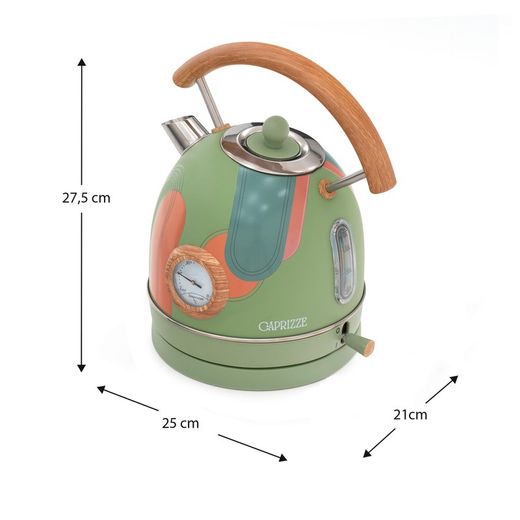 Confezione di elettrodomestici: 1 tostapane e 1 bollitore in verde