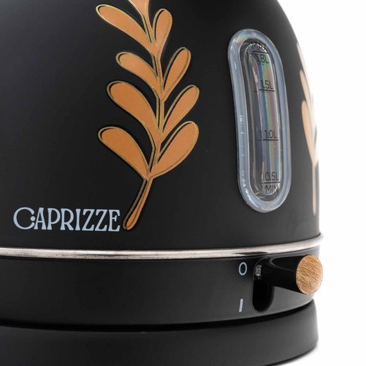 Czajnik elektryczny z motywem liścia, 25 x 21 x 27,5 cm | Nara