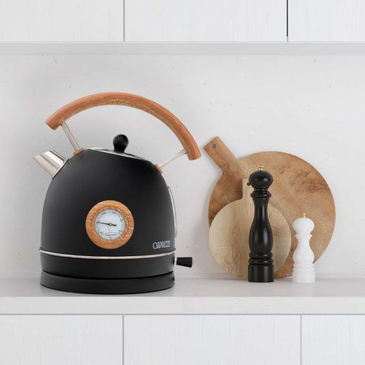 Pack of electrical appliances, 1 toaster and 1 black electric heater