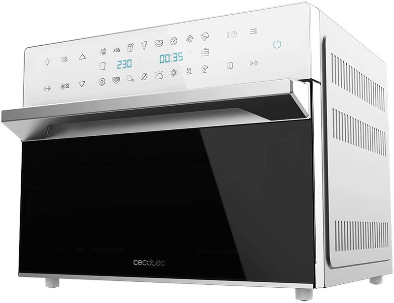 Horno Freidora Bake Fry 3000 Touch Blanco Cecotec 46x41x37 cm