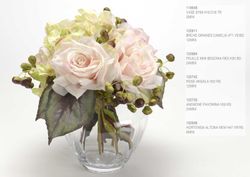 Hydrangea altona polyester rose, 48 cm