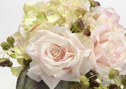 Hydrangea altona polyester rose, 48 cm