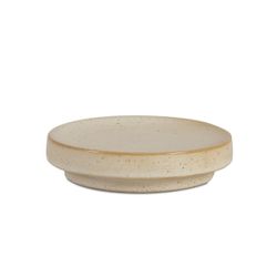 Jabonera de cerámica en beige, 11 x 11 x 2,5 cm | Kala