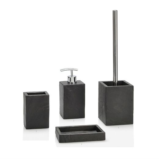 Ensemble de bain en ardoise noire