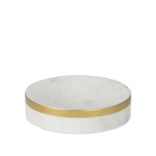 Conjunto de banheiro imitação mármore, 4 peças | Zeus