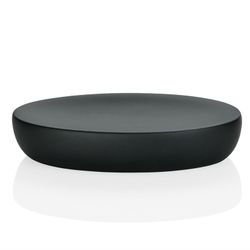 Soap dish Black, 13.5x9x2.5cm