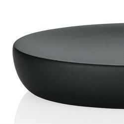 Soap dish Black, 13.5x9x2.5cm