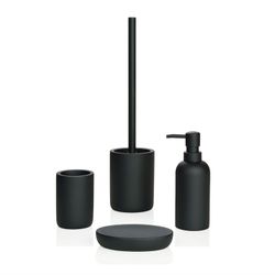 Soap dish Black, 13.5x9x2.5cm