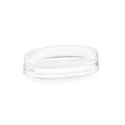 Set da bagno trasparente, 4 pezzi
