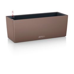 Self-contained planter Balconera Color 50 cm complete kit Brown Owl