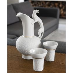 Pichet en porcelaine blanche, 19,2 x 16,3 x 31,3 cm | Gryphus