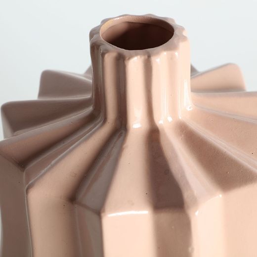 Ayaka ceramic vase, 19x19x23 cm