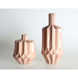 Vaso de cerâmica Ayaka, 19x19x23 cm