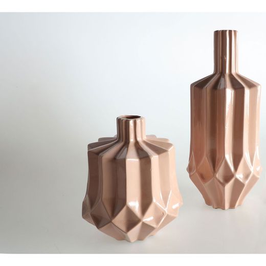 Ayaka ceramic vase, 19x19x23 cm