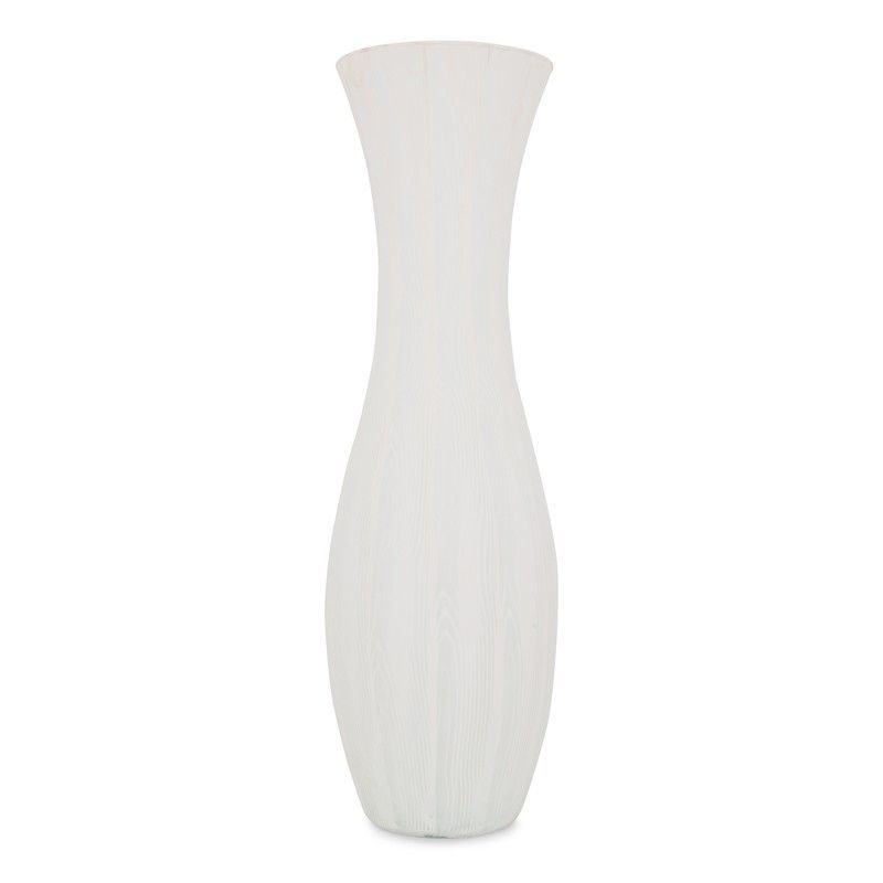 Kaiserkraft | Orchidea Phalaenopsis In Vaso Di Ceramica Bianco Altezza 500 Mm Conf Da 2 Pz Fiori Verdi 90270882