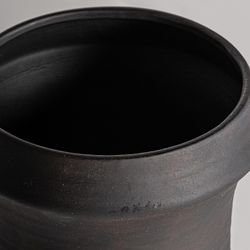 Vase Nohae en céramique naturelle, 23 x 23 x 47 cm