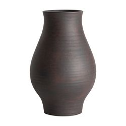 Vaso de cerâmica Nohae em natural, 28 x 28 x 44 cm