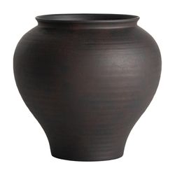 Vaso de cerâmica Nohae em natural, 34 x 34 x 31 cm