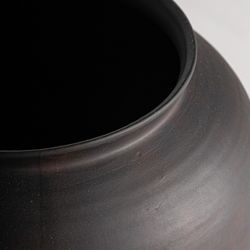 Vaso de cerâmica Nohae em natural, 34 x 34 x 31 cm