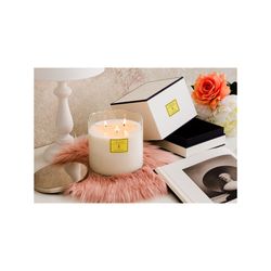 JASMINE-Vela aromática Cilindro 650 gr, Ø12x12 cm