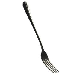 Set di 16 posate in acciaio nero, 29,5 x 26 x 32 cm | Semplice eleganza