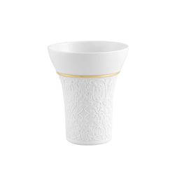 Lot de 2 verres en porcelaine blanc, 9,6 x 9,6 x 11,5 cm | Gryphus