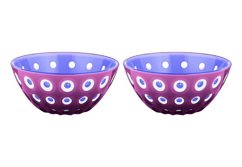 Bol Décoratif Guzzini Le Murrine L Jaune/blanc/aigue-marine 25cm