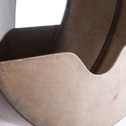 Conjunto de 2 espelhos de ferro Thenis 60x16x60 cm