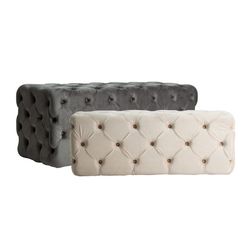 Set of 2 Kalloni dm bed feet 126x52x50 cm