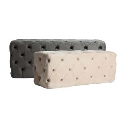 Set of 2 Kalloni dm bed feet 126x52x50 cm