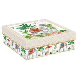 Mehrfarbiges Kaffeeservice aus Porzellan | Maradscha