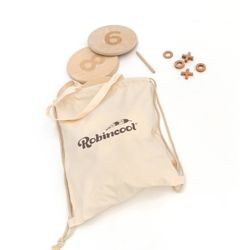 Montessori-style game made of natural birch in multicolour, 33x44x13 cm | Playful