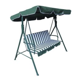 JULIETTE - Garden Seat 2-3 Seats Green Steel