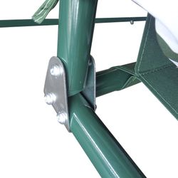 JULIETTE - Garden Seat 2-3 Seats Green Steel